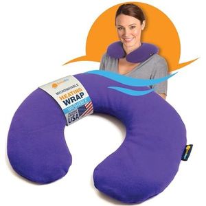 Sunny Bay Microwavable Neck Heating Pad: Heat Therapy Kussen voor pijnlijke nek- en schouderspierpijnverlichting - persoonlijk, herbruikbaar, niet-elektrische Deep Muscle Hot Pack Pads of koud kompres (medium, paars)