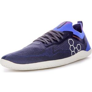 VIVOBAREFOOT Primus Lite Knit, veganistische lichte ademende schoen voor heren met blote voetzool, marineblauw, 42 EU