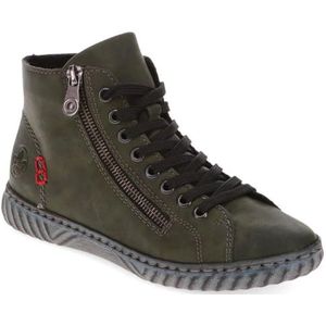 Rieker - N0921-54 - Enkellaarsjes - Groen
