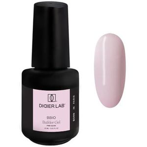 DIDIER LAB BBIO Builder Gel in a Bottle - Pink Mask - Schone formule vrij van HEMA en TPO - Zelfnivellerende opbouwgel voor gelnagels - LED UV-gel ter versterking van nagels - 15ml
