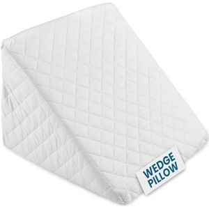 Proheeder Leeskussen - ideaal voor tv kijken en lezen - bedwig om te slapen en ondersteuning voor rug-, voet- en knie-ongemak - met afneembare en wasbare gewatteerde hoes - Made in Portugal