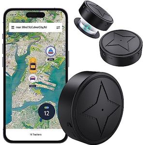 GPS Tracker - Mini Locator - Multi-Function - Voor Voertuigen - Geluidsmonitoring - Automatische Opname