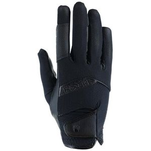 Roeckl Sports paardrijhandschoen Millero, vrije tijd zomer handschoen, zwart 9