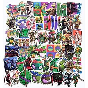 Tiener Mutant Ninja Turtles Persoonlijkheid Cartoon Sticker Skateboard Koelkast Elektrische Auto Koffer Bagage Notebook Telefoon Sticker