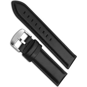 dayeer Horlogeband voor DW Horlogeband voor Daniel For Wellington Horlogeband met roségouden gesp (Color : Silver-black, Size : 14mm)