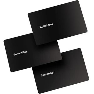 SwitchBot Card voor het ontgrendelen van je SwitchBot Lock via Keypad of Keypad Touch (3 stuks)