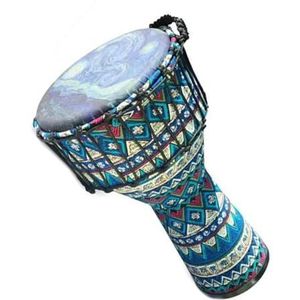 Afrikaans Trommel Instrument Grote 8-inch Lichtgewicht PVC Afrikaanse Drum Volwassen Professionele Spelende Handtrommel Professionele Afrikaanse Trommel (Color : D)