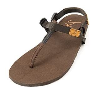 Pies Sucios simna sandalen, Ss23, 8 mm, bruin, 41 EU