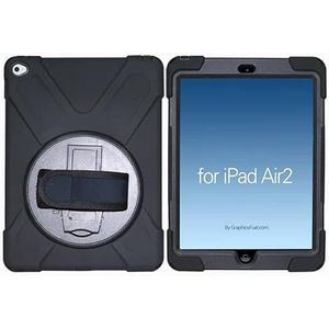 eSTUFF AUSTIN Defender Case iPad Air 2 9.7 with hand strap and, ES681542-BULK