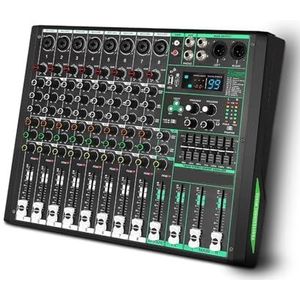 Audio DJ-mixer Professionele Audio Mixer 8 Kanaals Sound Board Console DJ Mixing Systeem 99 DSP Luidstafel For Sta Party Studio Podcast-apparatuur