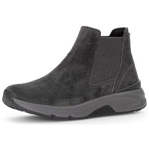 Gabor Chelsea Boots voor dames, donkergrijs 49, 37.5 EU