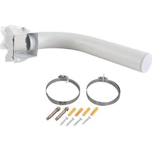 Satellietantenne j pool montagekit zware instel in verstelbare buitenmuur dakbevestiging voor v2 rechthoekige schotel antenne tv -antennes wifi verlengt weerstations gemaakt van