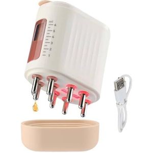 2-in-1 elektrische hoofdhuidmassager, haarolie-applicator | Haarolie Massager Applicator, Vibrerende Applicator 6 ml Applicatorm 2-in-1 voor haargroei, voor haarverzorging Massager