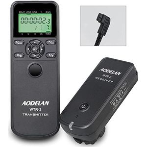 Draadloze afstandsbediening camera draadloze ontspanner voor Sony ILCA-a77M2, a99M2, a99V; SLT-a33, a35, a37, a55, a57, a65, a67, a77, a99; DSLR-a100, a200, a300, a350, a350, a400 jaar 450, A500