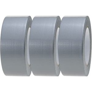 Crimson Starfish Silver Duct Tape | 3 Rollen van 48mm x 45m Gaffer Tape | Waterbestendige Duct Tape | Plakband Multi-Gebruik voor Binnen/Buiten | Ultra Sterk Plakband