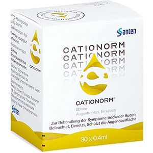 Cationorm-Augentropfen – der Rundumschutz bei trockenen und/oder tränenden Augen, 30 st. Enkele dosis pipetten