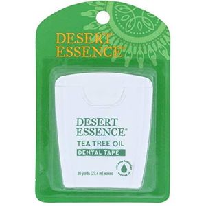Desert Essence - Tea Tree Oil Dental Tape Waxed - 30 Yard(s) LUCKY PRICE