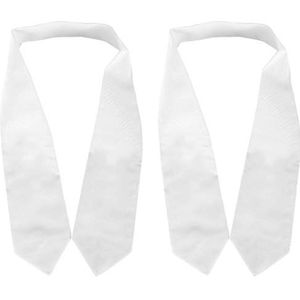 Bestlivings Vouwhouders 2-pack incl. bevestigingsogen voor gordijnen (wit), vele kleuren verkrijgbaar