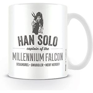 Star Wars Han Solo Foto koffie mok 9x8 cm