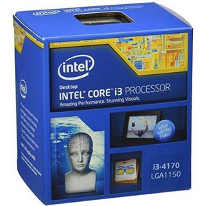 Intel Core i3-4170 processor van de 4e generatie (3,70 GHz, 3 MB Intel Smart-Cache)