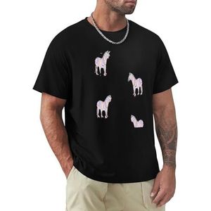 Mannen T-shirt Dier Zebra's Sterren Patroon Korte Mouwen T-shirt Ronde Hals T-shirt voor Mannen, Dierlijke Zebra's Sterren Patroon 1, XXL