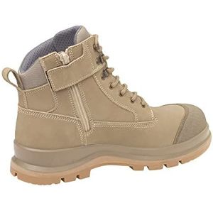 Carhartt Detroit 6-Inch S3 Zip Safety Boot, Dark Khaki, 36 EU, khaki (dark khaki), 36 EU