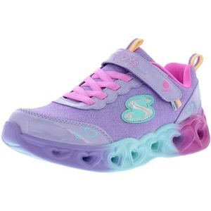 Skechers Sweetheart Lights Shimmer S Sneakers voor meisjes, Wit, 35 EU
