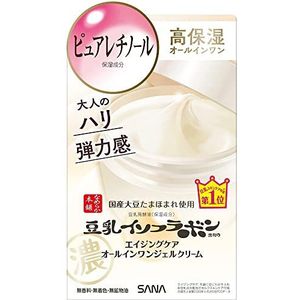 Sana Nameraka Honpo Soy Milk Isoflavone Wrinkle All-In-One Gel Cream N 100g
