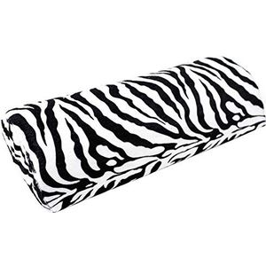 Brussels08 Mode Zachte Nail Art Kussen Handsteun Kussen Half Kolom Nail Art Ontwerp Manicure Tafel Mat Arm Pols Handsteun Spons Armsteun Salon Hand Kussen Houder Zebra
