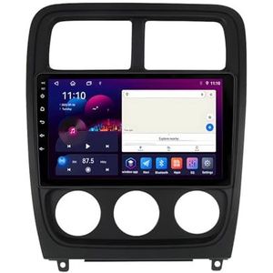 Android 13 GPS Navigation Stereo voor Dodge caliber 2009-2013 9 Inch 2 Din Car Stereo Radio met CarPlay AHD Omgekeerd beeld Bedieningselementen op het stuur Bluetooth(S1 1G+32G)