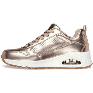Skechers UNO-Metallixs sneakers voor dames, Roségoud, 39.5 EU
