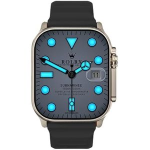 2023 Nieuwe Hk8 pro max Smart Horloges Mannen Gps Track Bluetooth Call IP67 Waterdichte NFC SmartWatch Armband Fitness voor Android IOS (groen)