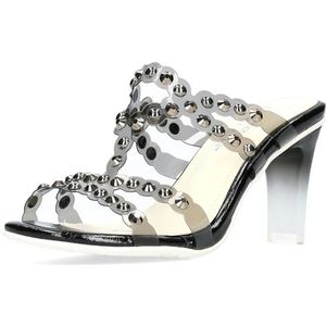 Laura Vita Klompen muilezels voor dames STELLAO-02, grootte:38, kleur:Zwart