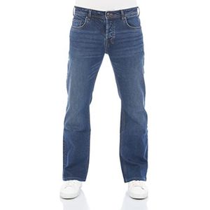 LTB Timor Bootcut jeansbroek voor heren, basic, katoen, denim, stretch, diepe tailleband, blauw, zwart, W28, W29, W30, W31, W32, W33, W34, W36, 38, W40, Magne Undamaged Wash (54329), 34W x 36L