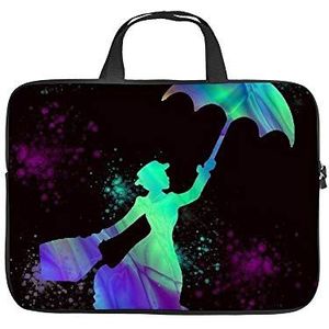 Laptop Bag Magical Mary Poppins -up Mode Duiken Stof Schokbestendig Laptop Tas