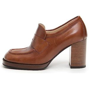 Nero Giardini I308190D leren mocassins voor dames, Leer., 40 EU