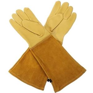CYJAZNHH Tuinrozen snoeihandschoenen met lange mouwen, veelkleurig, meerdere maten(Giallo,Medium)