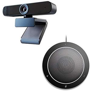 Project Telecom Advanced HD 1080P Webcam | USB Speakerphone | Bundelpakket | Compatibel met Agility