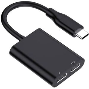 2 in 1 USB C Hubs AR Bril Docking Station die PD het Laden en Gegevens aanbieden