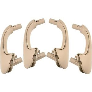 Auto Deurgreep-interieur Voor Benz W203 C Klasse 2000 2001 2002 2003 2004 2005 2006 2007 2038101551 Auto Interieurdeurgreep(Beige-4PCS)