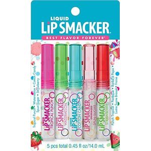 Lip Smacker Liquid Lip Gloss Friendship Pack, 5 Count by Lip Smacker