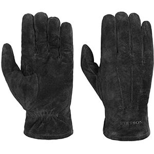 Stetson Basic Pigskin lederen handschoenen herenhandschoenen vingerhandschoenen heren - met voering herfst winter