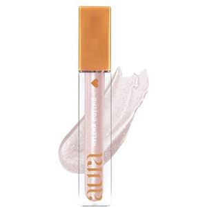 Aura by Helena Coelho Lipgloss, baas, make-up, voor dames, hydraterend, glanzend, niet plakkerig, met vitamine E, 4 ml