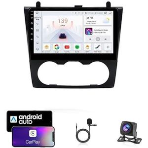 Android 13 Dubbel Din Auto Stereo Touchscreen Auto Stereo Voor Nissan Teana Altima 2008-2012 MT Met Bluetooth GPS Navigatie WiFi FM Radio USB/SWC/Plug en Play Ondersteuning Carplay&Android Auto(4 Core