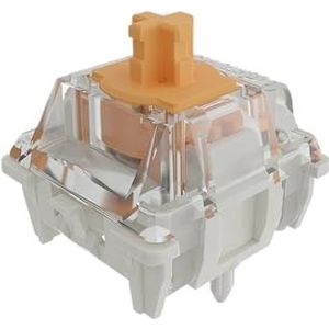 FANNIXI Magnetische Schakelaar Oranje 20U Hall Sensor SMD RGB Lineaire DIY Mechanische Gaming Toetsenbord Quick Trigger(10)