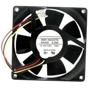 LMNCBVYA Ailsa Hexi 90x90x25mm DC24V 0.20A 3-Wire Cooling Fan for Laptops - & Low Noise