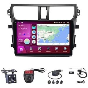 Android Double Din Car Stereo 9 Inch Touchscreen Autoradio Autotoebehoren Multimedia Stuurwielbediening met Navigatie Plug And Play Voor Suzuki Celerio Cultus 2015-2018 (Size : M100S WIFI 1G+16G)