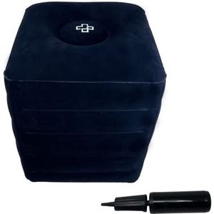 ATC - Opblaasbare Ontspanningskubus - 39 x 42 x 46 cm - Voor Benen en Rug