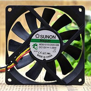 CPU Cooler Fan ME80151V3-D020-G99 8015 12V 1.08W 8cm 2/3 wire Silent fan
