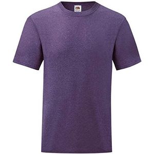 Fruit of the Loom - T-shirt 'Valueweight T', maat: 3XL, kleur: violet gemêleerd